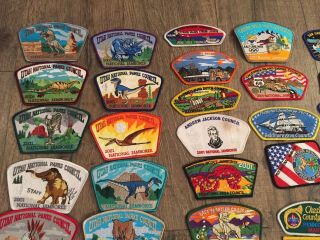 2001 National Boy Scout Jamboree Patches