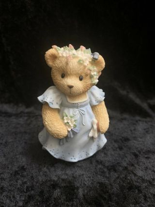 Cherished Teddies " So Glad To Be Part Of Your Special Day " - Flower Girl Bear