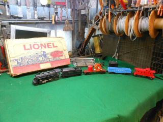 Vintage 1960s Lionel Train Set,  Steam Engine 1060 Complete