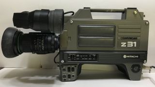 Vintage Hitachi Computacam Fp - Z31 Portable Color Tv Camera - See Comments