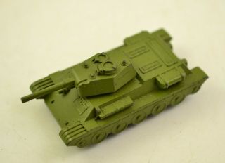 VINTAGE 1970 ' s USSR Russian military metal model toy artillery tank 2