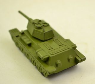 VINTAGE 1970 ' s USSR Russian military metal model toy artillery tank 3