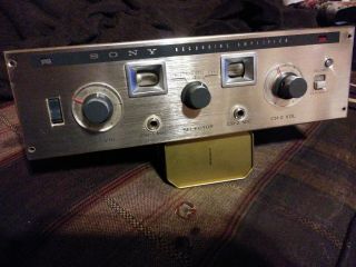 Sony Sra - 2 Recording Amplifier Vintage Tube Type