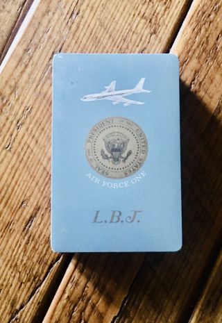 President Johnson Lbj Air Force One Playing Cards Poker White House Trump