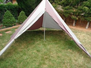 Vintage Black Diamond Mega Light Teepee Ul Hiking Tent Shelter With Pole,  Stakes