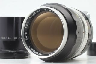 【excellent,  】vintage Lens Nikon Auto Nikkor 105mm F/2.  5 Non - Ai From Japan 37