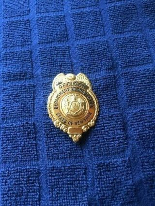 Vintage NYS Correction Officer Badge (Obsolete) 2