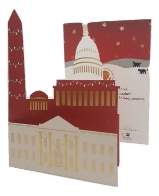 2015 Barack Obama White House Christmas Card