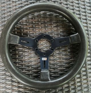 Momo Gt Vintage Steering Wheel 12.  6 " (320mm) 1978.