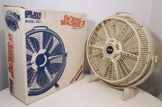 Galaxy Wind Machine Vintage Electric Fan Big 20 - Inch 1980 