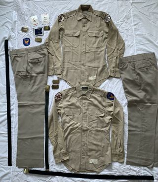 Texas A&m Cadet Corps Under Classman Uniform - Shirts,  Pants,  Belts/buckles