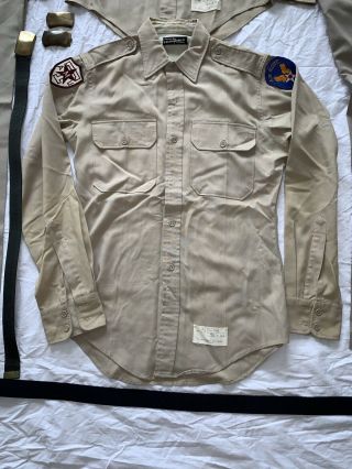 Texas A&M Cadet Corps Under Classman Uniform - Shirts,  Pants,  Belts/Buckles 2