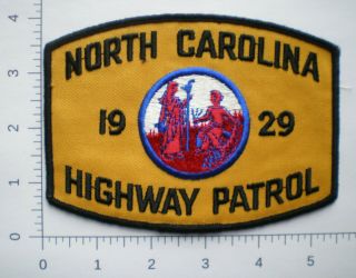 Nc North Carolina Highway Patrol State Police Trooper Dps Vintage Patch