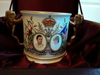 Paragon Bone China Princess Diana Royal Wedding Loving Cup W/presentation Box
