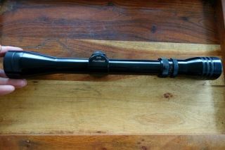 Redfield 3x - 9x Scope Great Optics Early Blued Wide View Tv Screen Vintage
