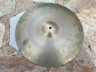 Vintage Zildjian Avedis 16 " Drum Crash Cymbal 1168 Grams