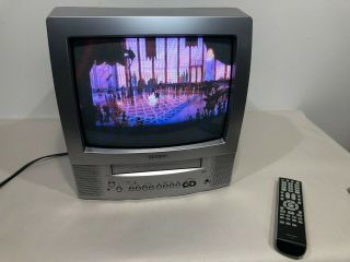 Toshiba Mv13q41 Tv Vcr Combo 13” Tv Retro Vtg Video Game Rca Tape Movie Player