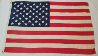 Vintage Golden State Banner Co.  American United States 100 Cotton Flag 3x5