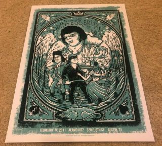 The Princess Bride - Vintage Mondo Poster Print - Drew Millward (20/140) 2012