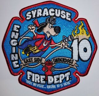 Syracuse Fire Department Engine Company 10 Patch - Ny Station