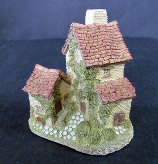 David Winter Ivy Cottage 1982 Hand Made And Painted W/original Box &