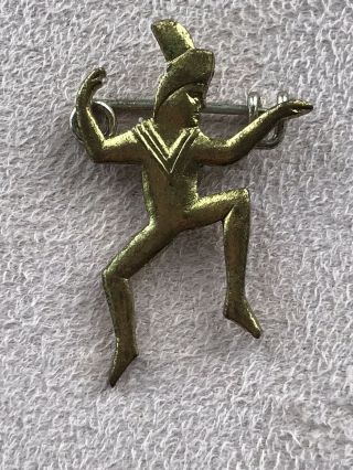Rare Vintage 1921 - 37 First Design Girl Scout Brownie Member Pin