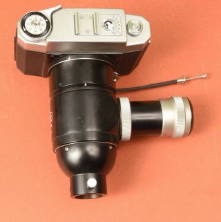 Vintage Zeiss Winkel Microscope Camera With Shutter