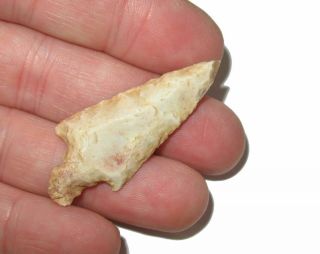 Neolithic Lanceolate Barbed Stemmed Arrow Head Point Stone Tool 30