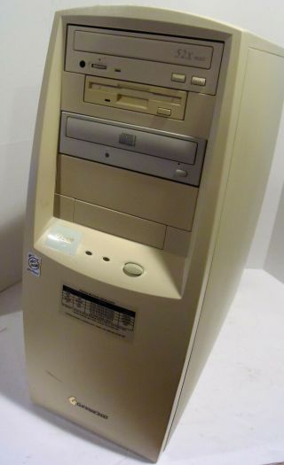 Vintage Gateway Gp5 - 200 Desktop Pc (intel Pentium 200mhz 640kb No Hdd)