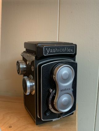 [near With Cap] Yashicaflex A Tlr Camera Medium Format Vintage