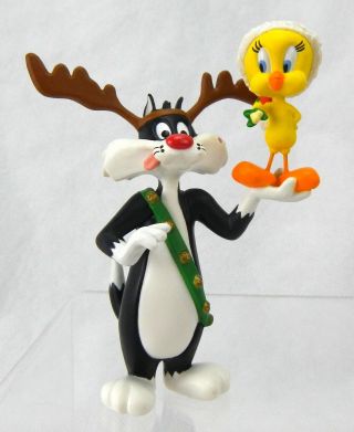 1993 Hallmark Keepsake Looney Tunes Sylvester and Tweety Ornament Box 2