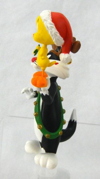 1993 Hallmark Keepsake Looney Tunes Sylvester and Tweety Ornament Box 3