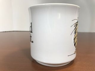 Vtg Boynton Grin and Ignore It Coffee Tea Mug Cup White Grinning Cat 3