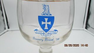 1958 In Hoc Signo Vinces Sigma Chi Fraternity Chalice Mug Stein Holy Grail Glass 2