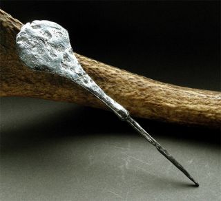 A Large Rare Type Ancient Viking Iron Arrow Head