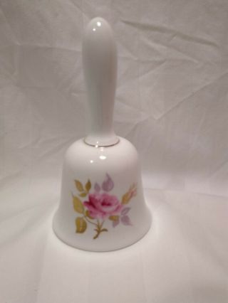 Royal Adderley floral bone china bell 5 