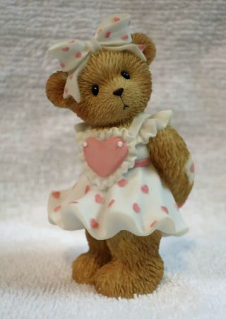 Cherished Teddies Figurine It ' s No Surprise How Much I Love You 2003 114044 2