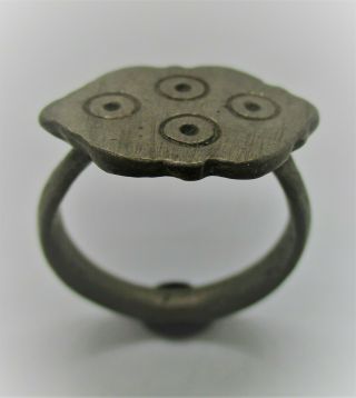 Detector Finds Ancient Roman Silver Ring With Evil Eye Motifs