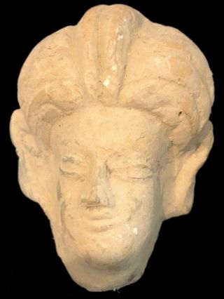 Large Ancient Roman Terracotta Bust 1st Century A.  D (1)