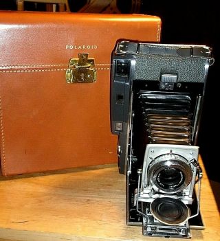 Vintage Polaroid 110b Pathfinder Land Camera W/ Rodenstock Ysarax1:4.  7 127mm