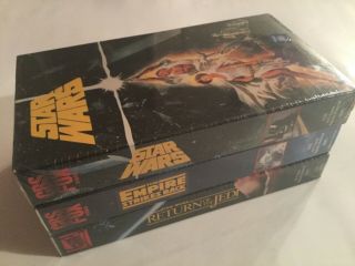 Vintage Star Wars Vhs Trilogy Tapes - Versions