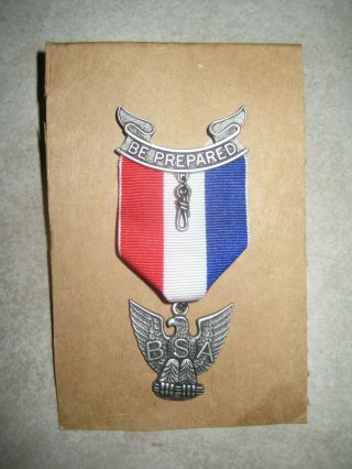 Boy Scouts Of America Bsa Be Prepared Eagle Scouting Uniform Pin Medal