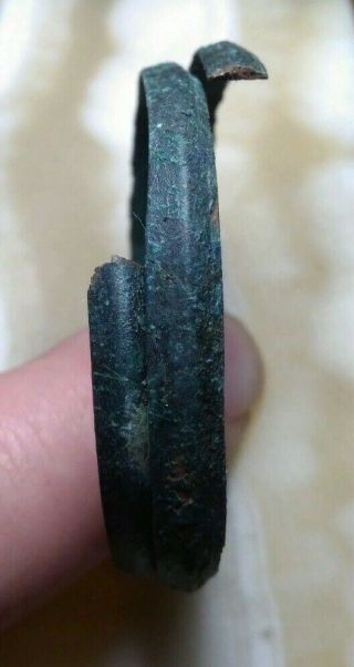 Ancient Viking Copper Bracelet 12 - 13 Century
