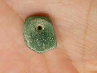 Pre - Columbian Jade Bead,  Costa Rica,  Authentic