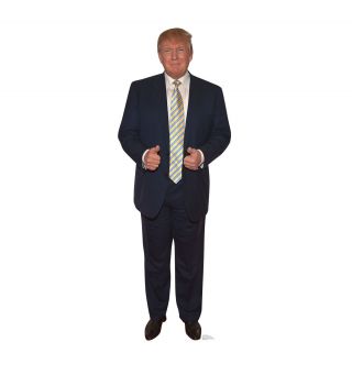 Donald Trump President Elect Lifesize Cardboard Cutout Standups Political Trump