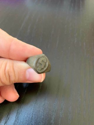 Rare One Ancient Greek Ring In Perfect Conditions.  Metal Detecting Find