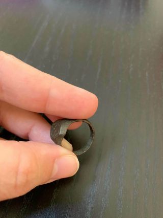 RARE ONE Ancient GREEK Ring IN PERFECT CONDITIONS.  METAL DETECTING FIND 2