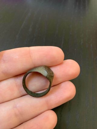 RARE ONE Ancient GREEK Ring IN PERFECT CONDITIONS.  METAL DETECTING FIND 3
