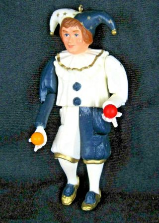 1984 Hallmark Keepsake Ornament Holiday Juggling Jester No Box