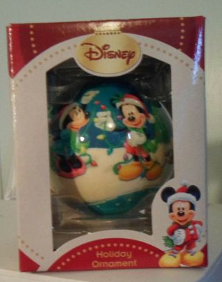 Sears Disney Christmas Holiday Ornament Mickey Minnie Donald & Pluto